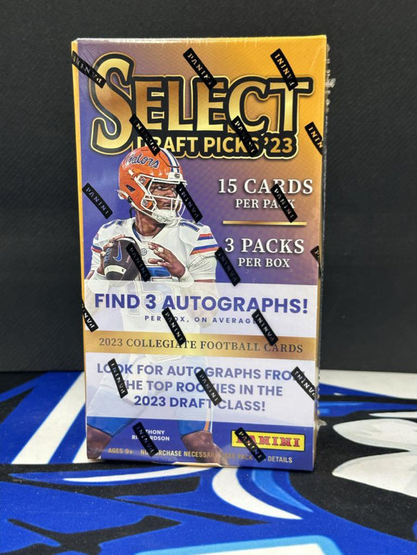 2023 Panini Select Draft Picks Football Hobby Box