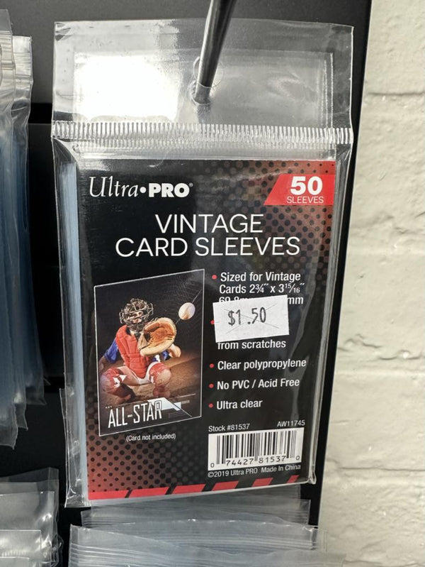 Ultra Pro Vintage Card Sleeves