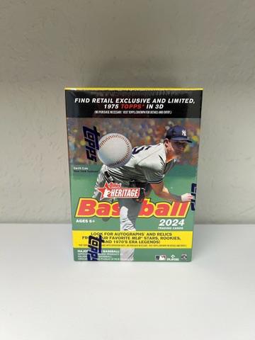 2024 Topps Heritage Baseball Blaster Box