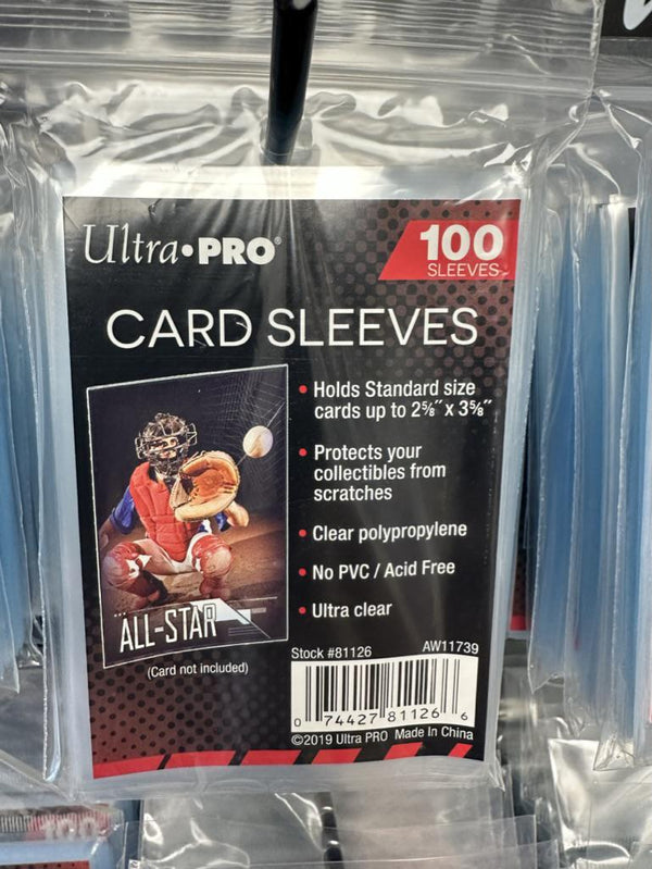 Ultra Pro Card Sleeves - 100ct Pack