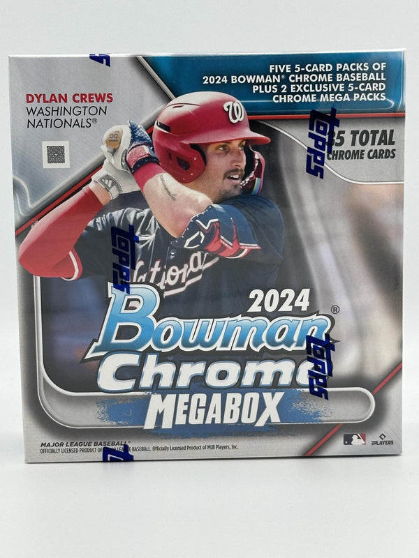 2024 Bowman Chrome Baseball Mega Box