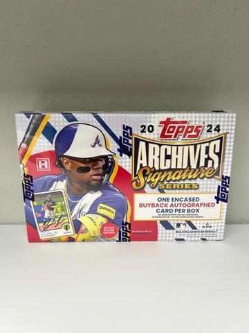 2024 Topps Archives Signature Series Baseball Box - Active Player