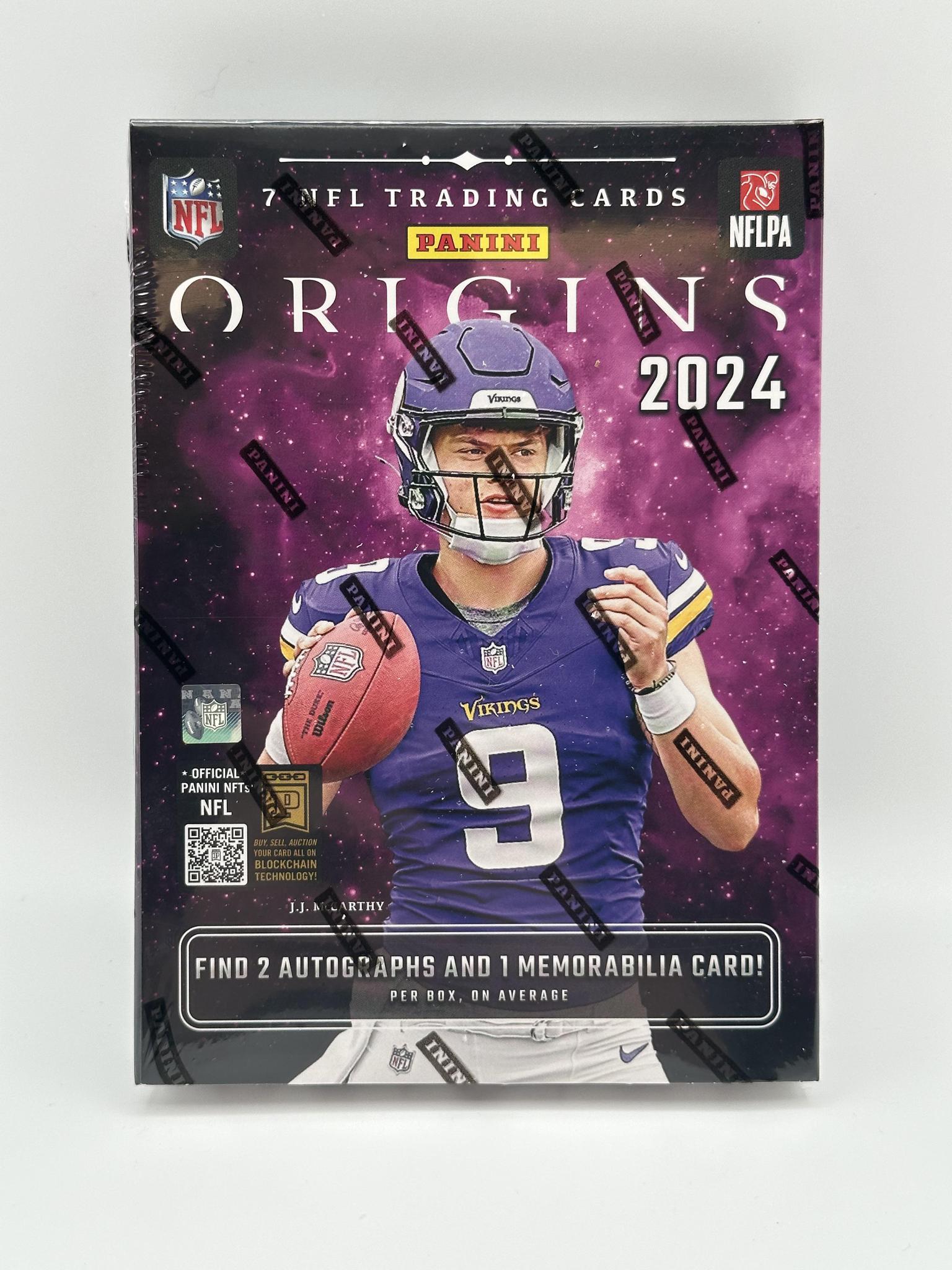 2024 Panini Origins Football Hobby Box Papajay Cards